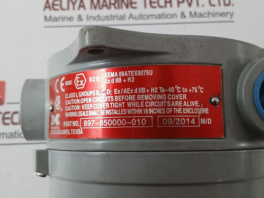 Detcon Fp-424C Combustible Sensor 87 Ma Dc At 24Vdc 4-20 Madc