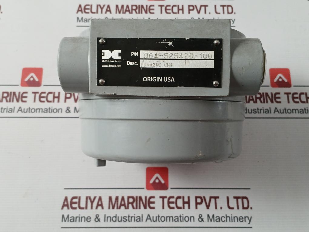 Detcon Fp-424C Combustible Sensor 87 Ma Dc At 24Vdc 4-20 Madc