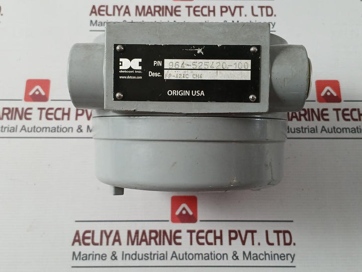 Detcon Fp-424C Combustible Sensor 87 Ma Dc At 24Vdc 4-20 Madc