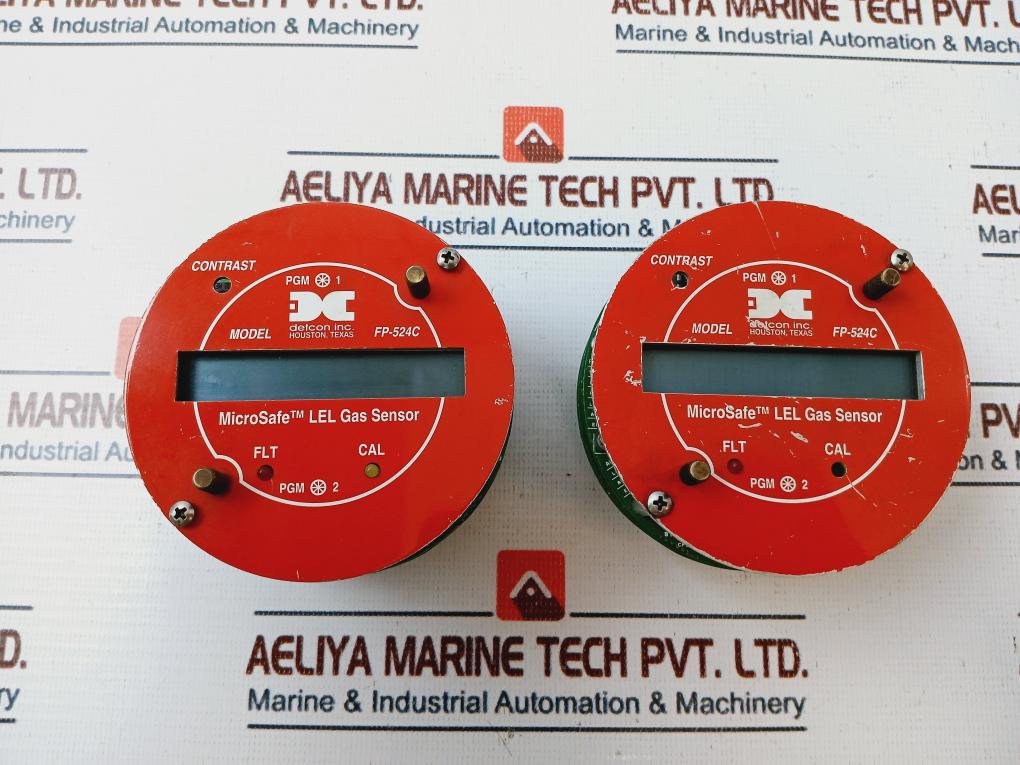 Detcon Microsafe Lel Gas Sensor Fp-524C Used