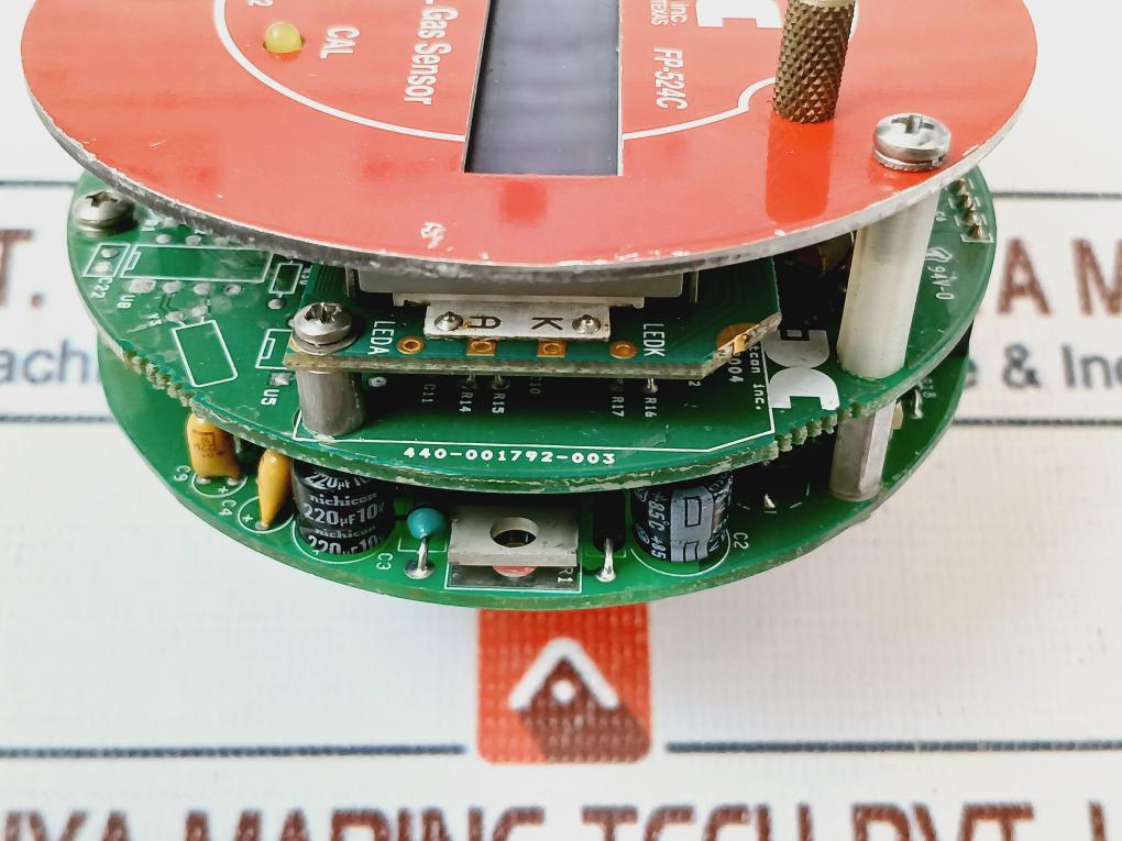 Detcon Microsafe Lel Gas Sensor Fp-524C Used