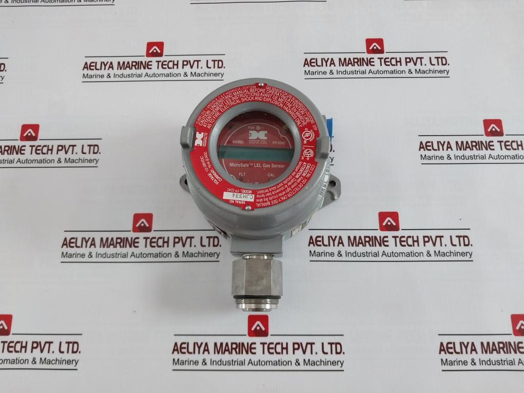 Detcon Fp-524C Microsafe Lel Gas Sensor 16431Aaeb, Spm26129 1109