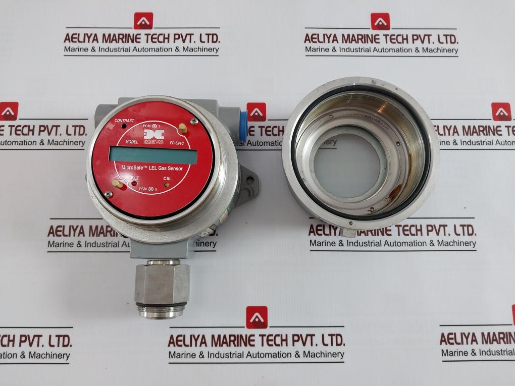 Detcon Fp-524C Microsafe Lel Gas Sensor 16431Aaeb, Spm26129 1109