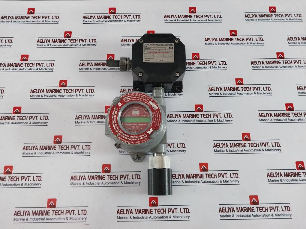 Detcon Fp-624c Lel Gas Sensor With Grp Enclosure Pl612