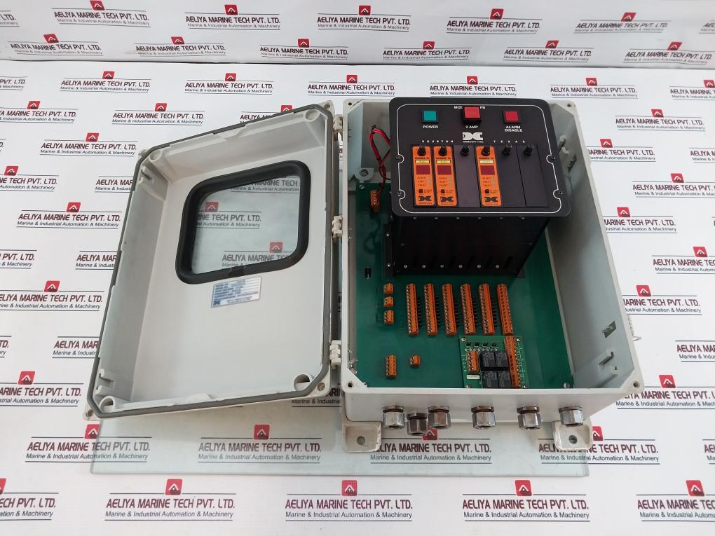 Detcon/Hoffman 610A-FB Pumproom Hydrocarbon Detector W/ A-16128JFGQRR Enclosure