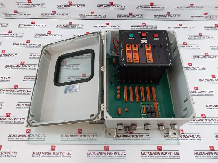 Detcon/Hoffman 610A-FB Pumproom Hydrocarbon Detector W/ A-16128JFGQRR Enclosure