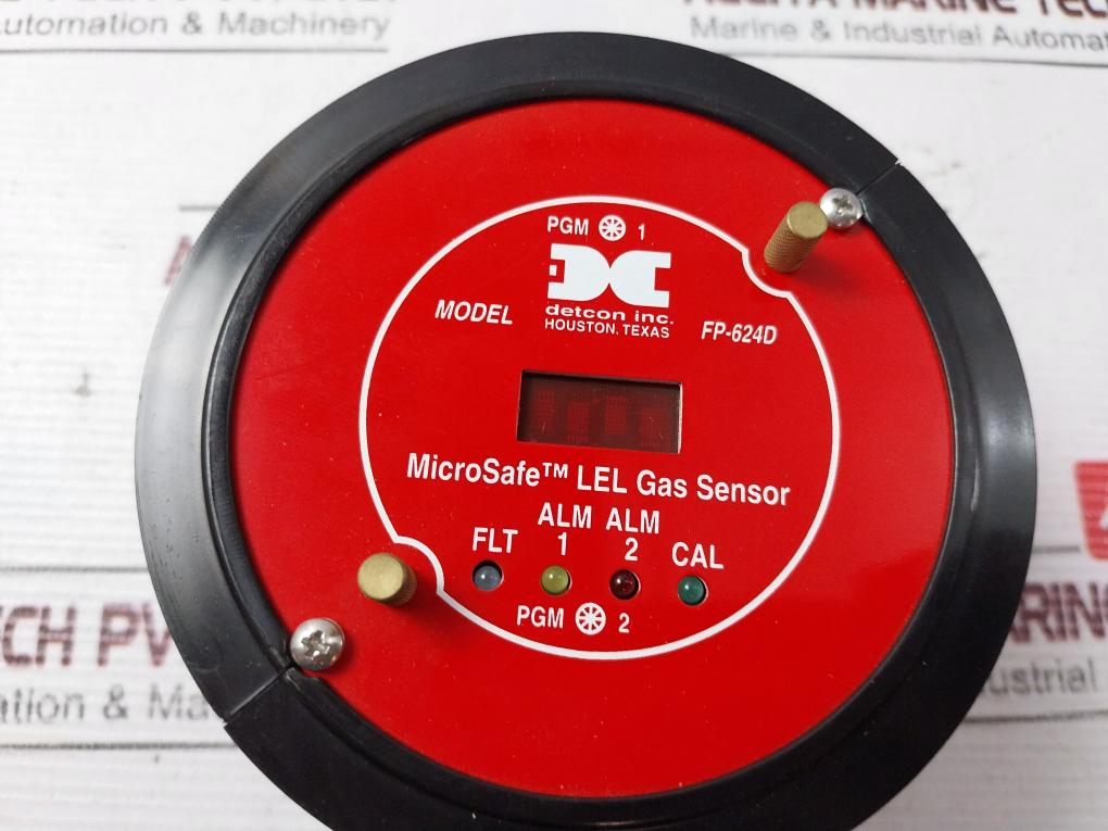 Detcon Microsafe Fp-624D Lel Gas Sensor