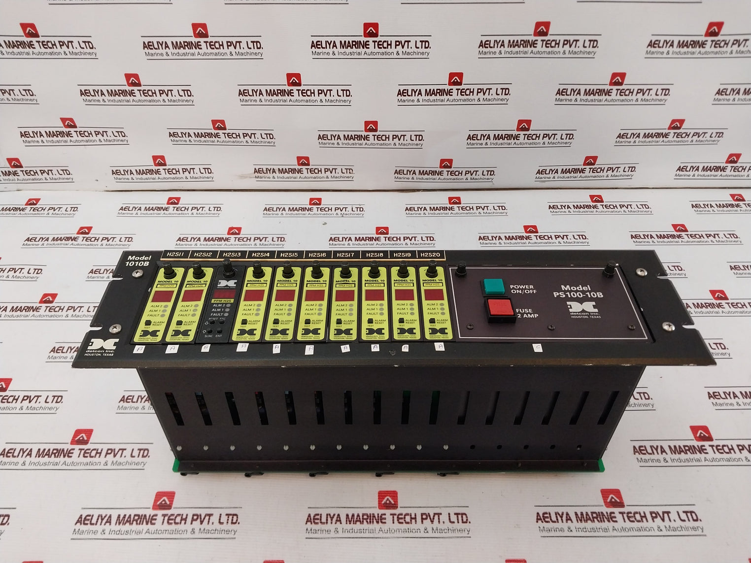 Detcon Ppm H2S Hydrogen Sulfide Monitor Ps100-10B