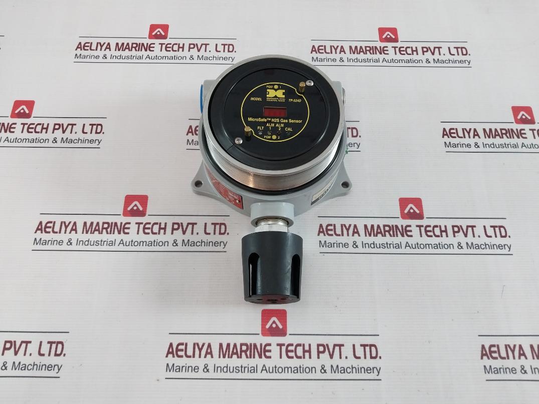 Detcon Tp-524D Microsafe H2S Gas Sensor 12–28V Dc 897-850901-010