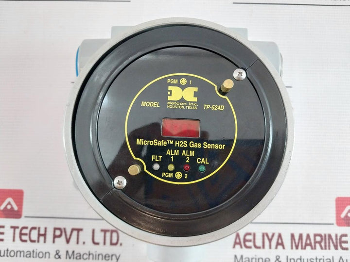 Detcon Tp-524D Microsafe H2S Gas Sensor 12–28V Dc 897-850901-010