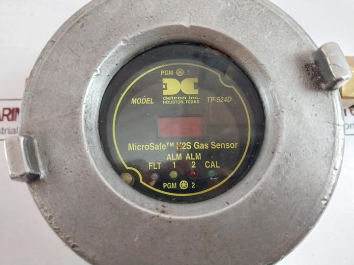 Detcon Tp-524d Microsafe H2s Gas Sensor Hksb