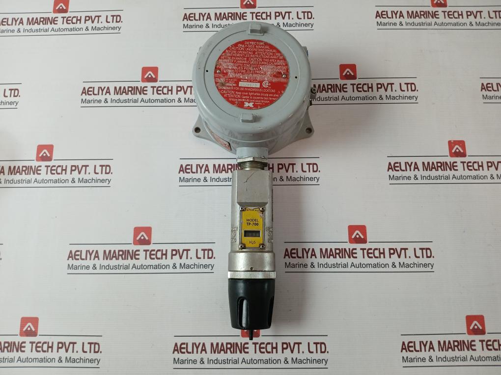 Detcon Tp-700 Hydrogen Sulfide Gas Sensor W/ Transmitter Module 22.5-28Vdc 94V-0