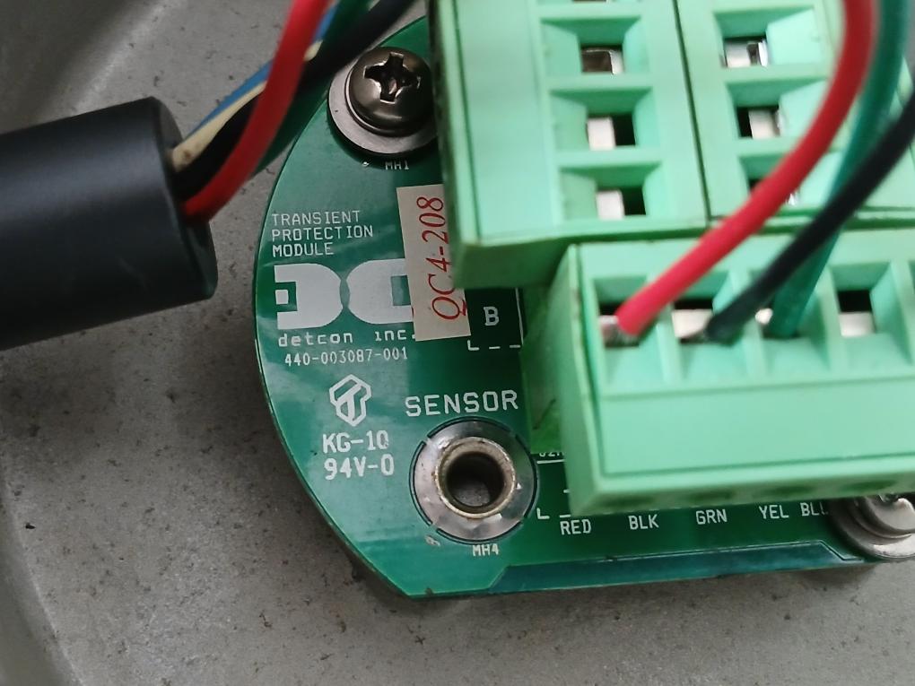 Detcon Tp-700 Hydrogen Sulfide Gas Sensor W/ Transmitter Module 22.5-28Vdc 94V-0