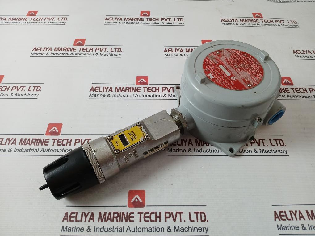 Detcon Tp-700 Hydrogen Sulfide Gas Sensor W/ Transmitter Module 22.5-28Vdc 94V-0