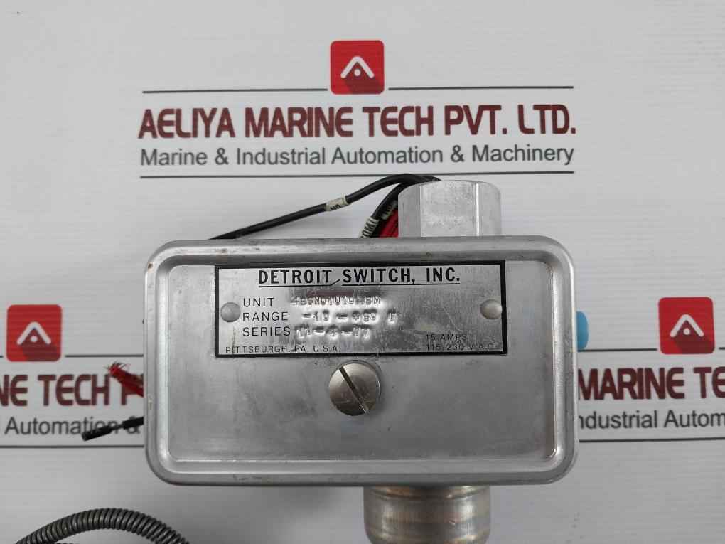 Detroit 486N01U10Abm Pressure Switch 3 Meter -10-+60 F