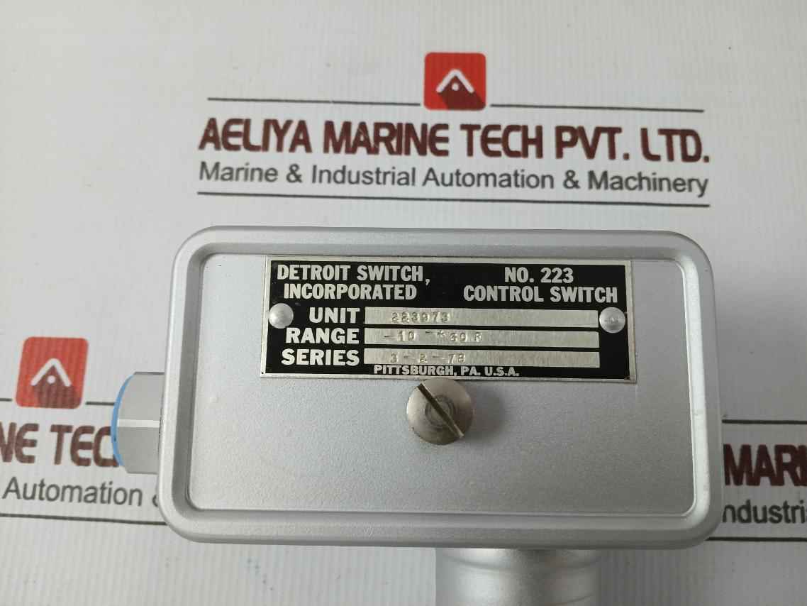 Detroit Switch 223 Pressure Temperature Control Switch 205Mm 18Mm