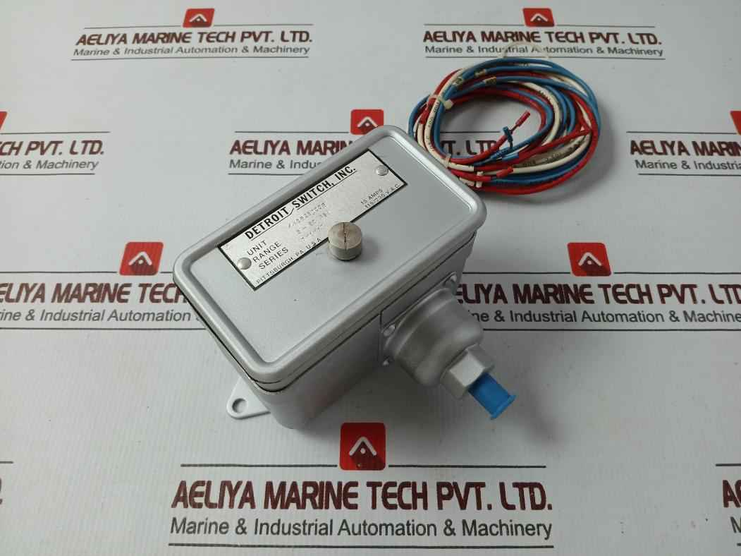Detroit Switch 4K5B26D00B Industrial Pressure Control Switch 115/230 Vac