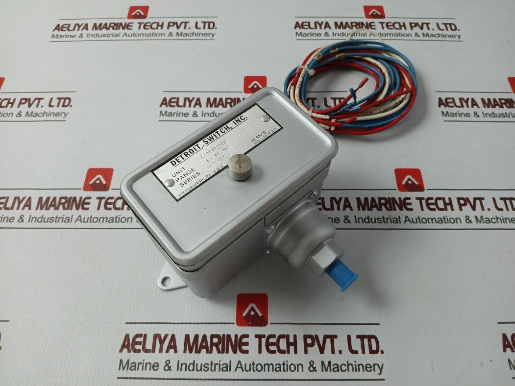Detroit Switch 4K5B26D00B Industrial Pressure Control Switch 115/230 Vac