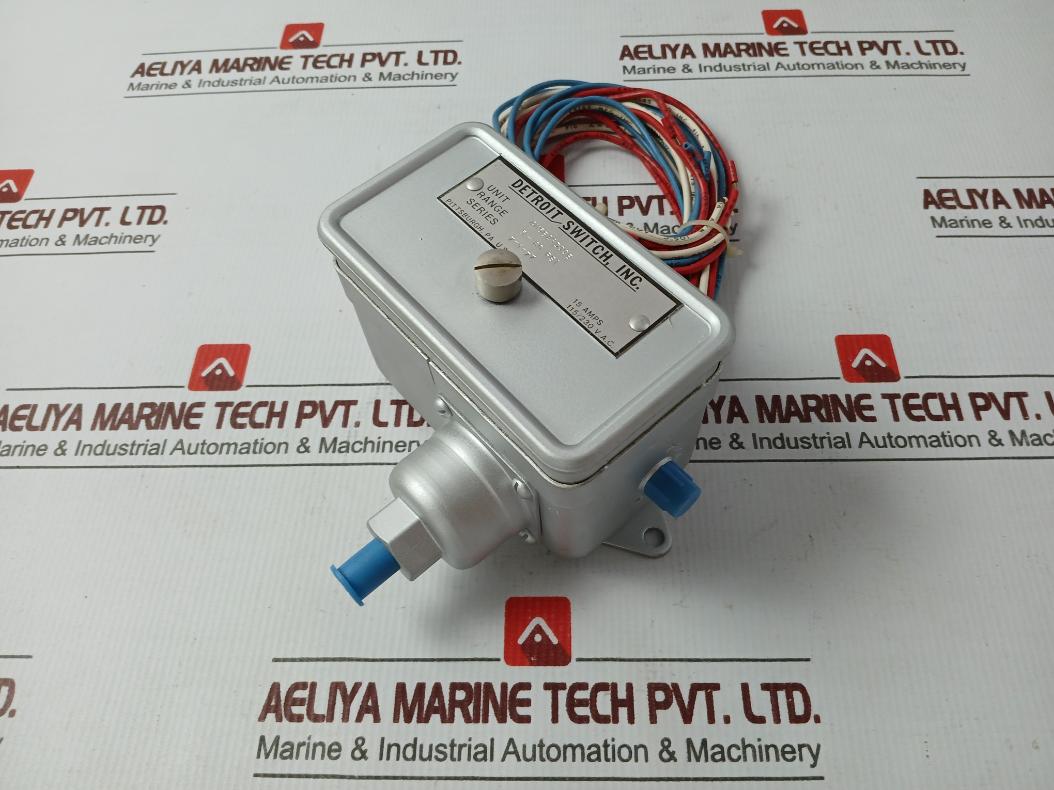 Detroit Switch 4K5B26D00B Industrial Pressure Control Switch 115/230 Vac