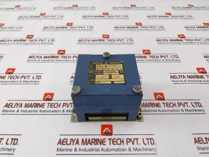 Deuta Werke Bws 2 Mya/890924 Control Module 4eb1e986/a 500va 250v~ 4a
