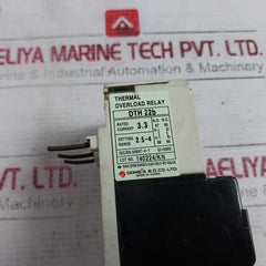 Devico Dth-22B Thermal Overload Relay Iec/En 60947-4-1 690V 2.5A-4A