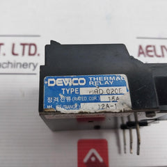 Devico Hrd 020B Thermal Overload Relay 12A-18A 200110F10
