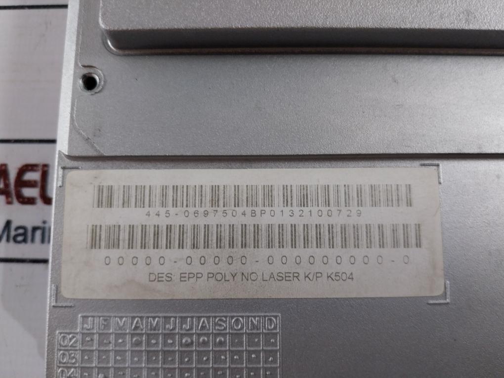 Dewhurst 004450-661848 Ncr Epp Atm Machine Keyboard Rev C , 94V-0