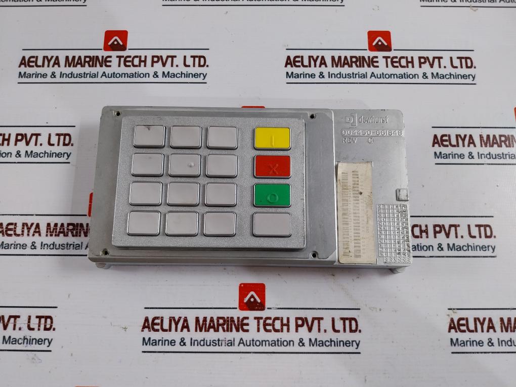 Dewhurst 004450-661848 Ncr Epp Atm Machine Keyboard Rev C