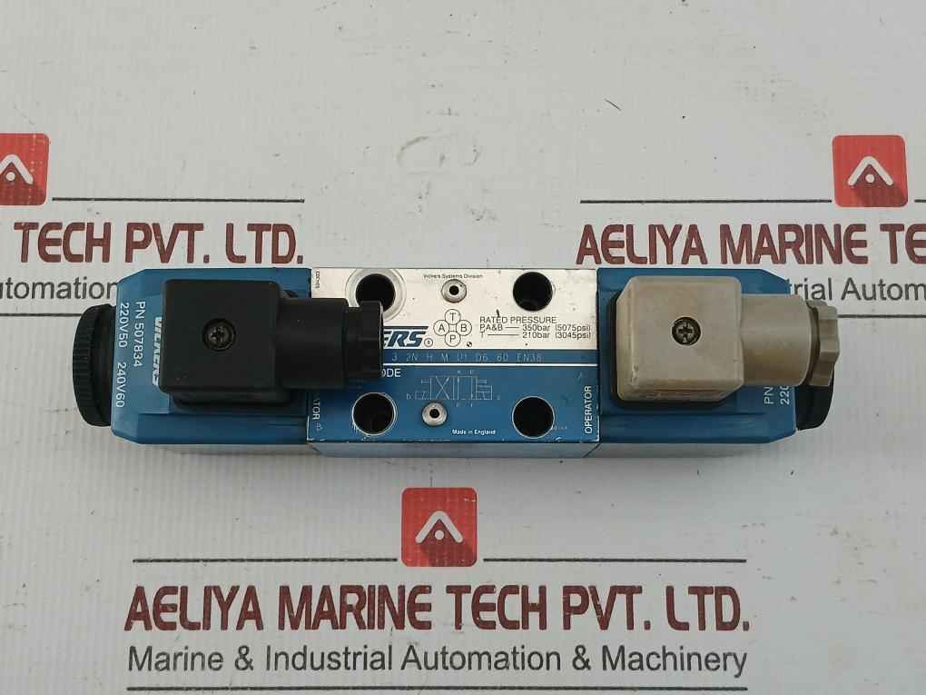 Dg4V 3 2N H M U1 D6 60 En38 Directional Control Valve Vickers