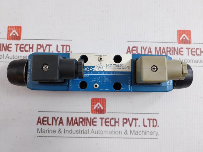 Dg4V 3 2N H M U1 D6 60 En38 Hydraulic Directional Control Valve Vickers