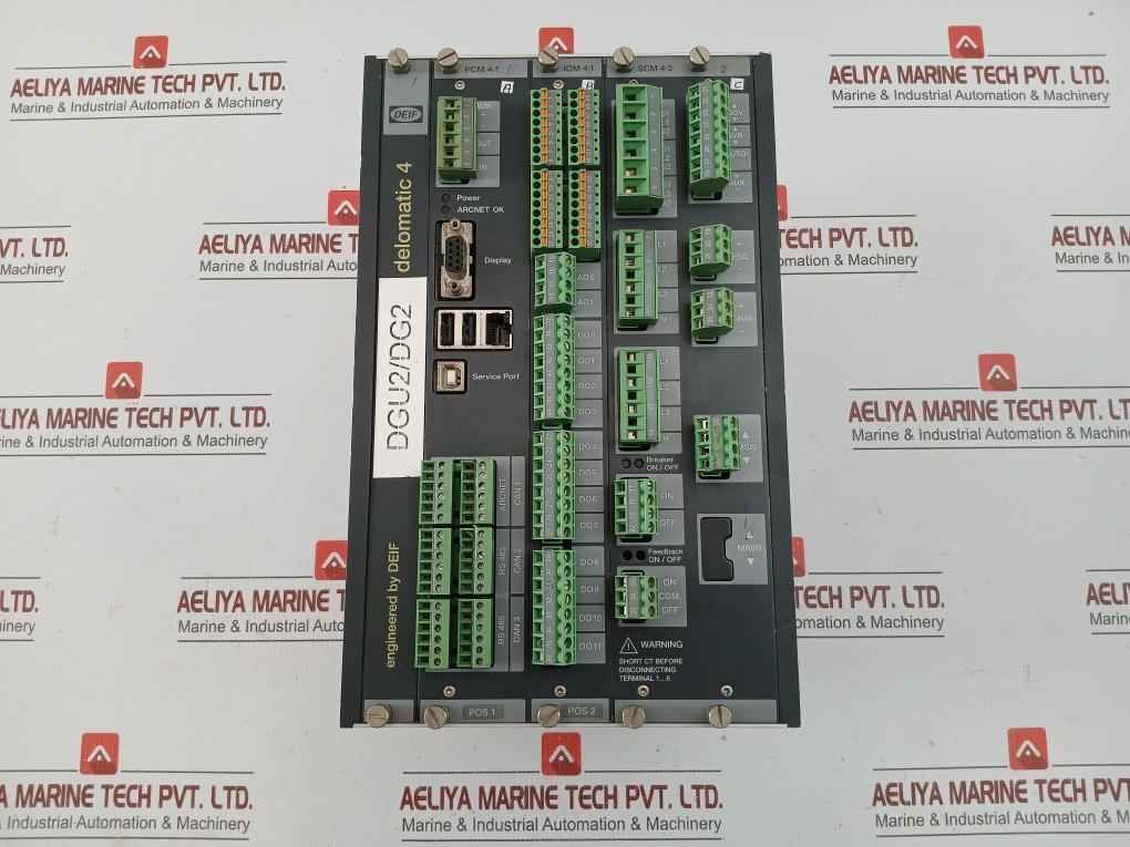 Dgu 0002 Delomatic 4 Generator Control System Deif 24Vdc 50/60Hz