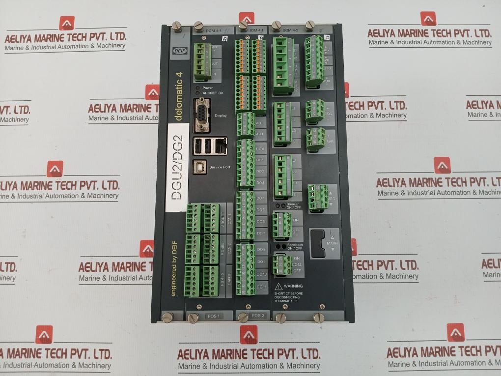 Dgu 0002 Delomatic 4 Generator Control System Deif 24Vdc 50/60Hz