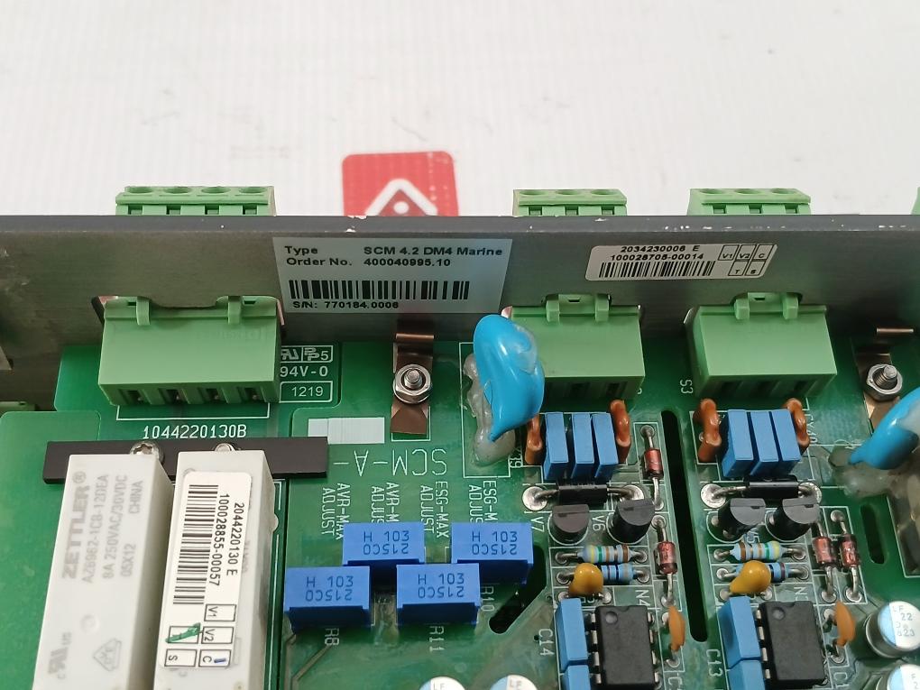 Dgu 0002 Delomatic 4 Generator Control System Deif 24Vdc 50/60Hz