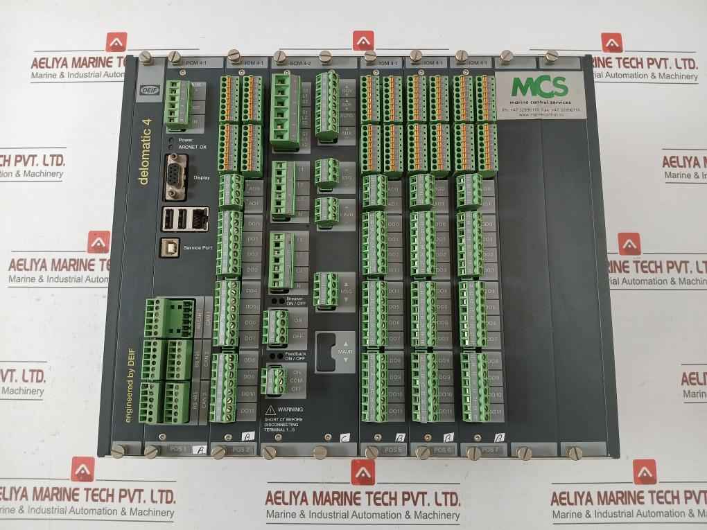 Dgu 0008 Delomatic 4 Control Panel Input 0-10V/0-20Ma Deif