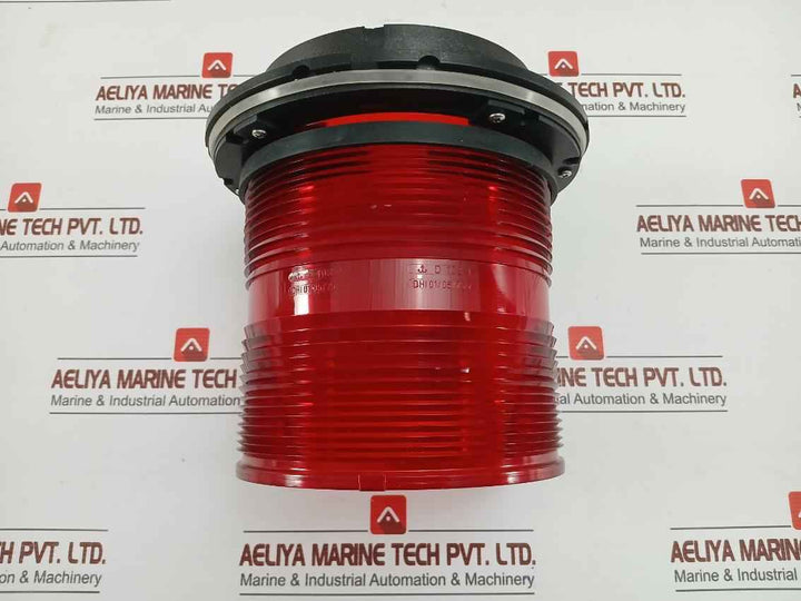 Dhi 01/05/75 Brand Aqua Signal Red Lens For Navigation Light D 103