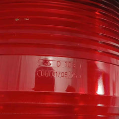 Dhi 01/05/75 Brand Aqua Signal Red Lens For Navigation Light D 103
