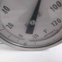 Dial Thermometer Dial Size:80 Mm -20 To 120 F Brand Ashcroft