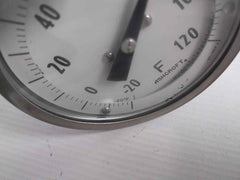 Dial Thermometer Dial Size:80 Mm -20 To 120 F Brand Ashcroft