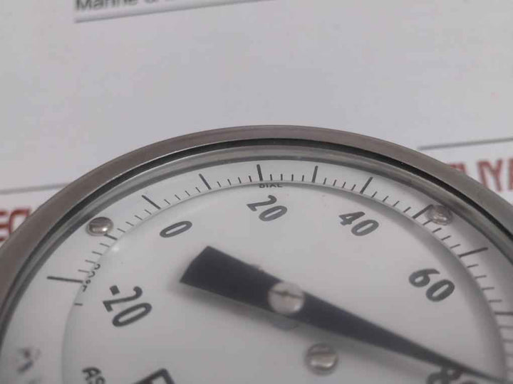 Dial Thermometer Dial Size:80 Mm -20 To 120 F Brand Ashcroft