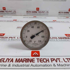 Dial Thermometer Dial Size:80 Mm -20 To 120 F Brand Ashcroft