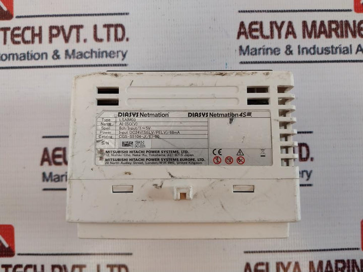 Diasys Netmation 4S Lsaim03 Analog Input Module Dc24V