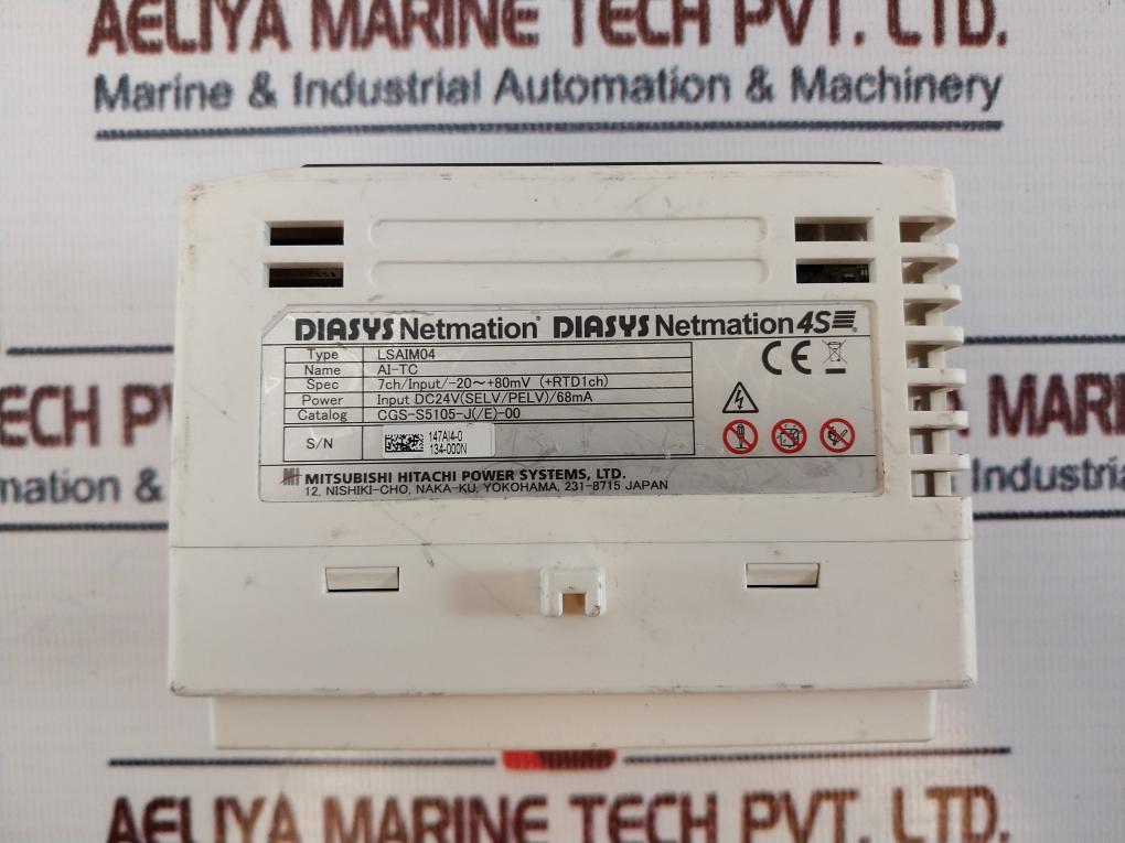 Diasys Netmation 4S LSAIM04 Analog Input Module DC24V