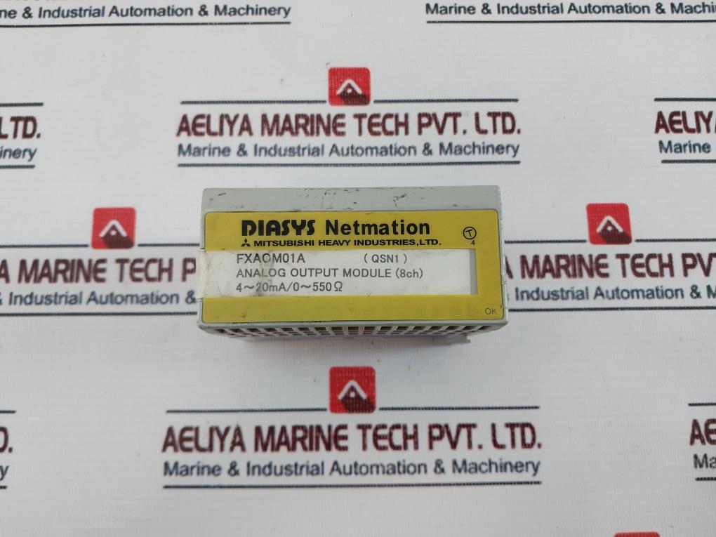 Diasys Netmation Fxaom01A Analog Output Module (8Ch)