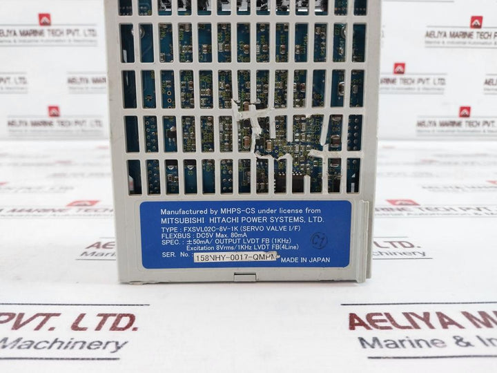 Diasys Netmation Fxsvl02C-8V-1K Servo Valve Interface Module