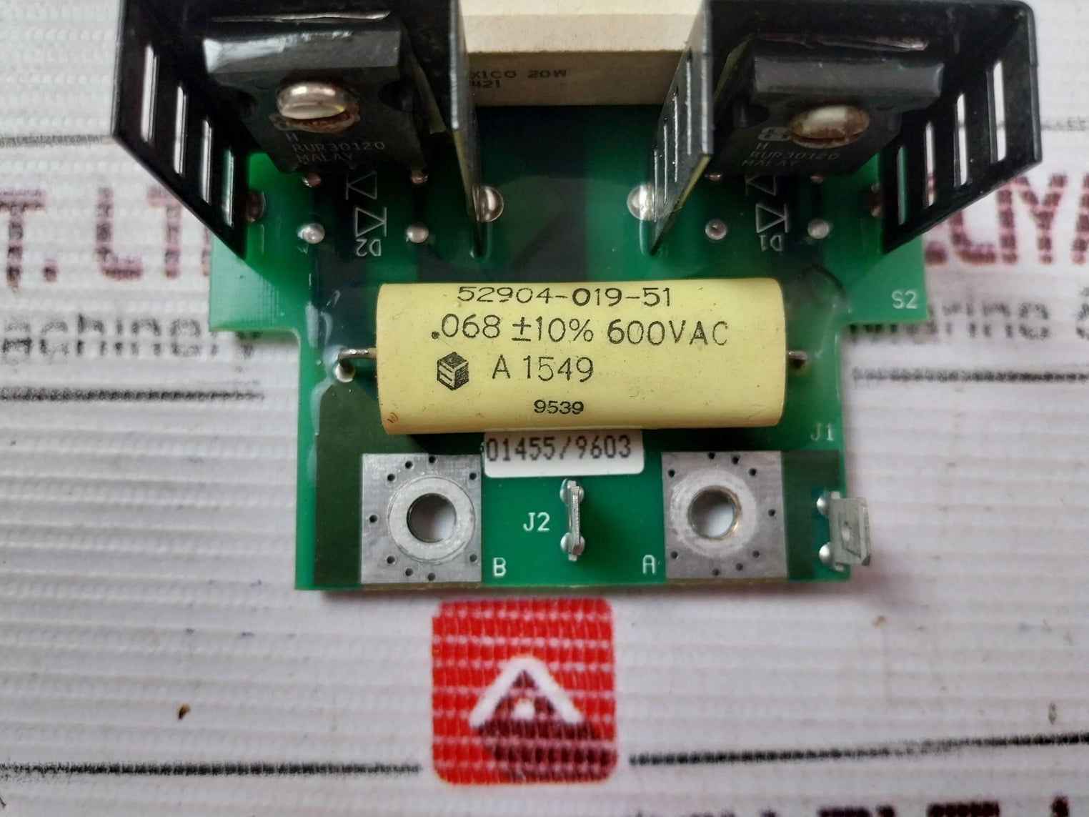 Diceon 52012-630 Control Circuit Board 94V