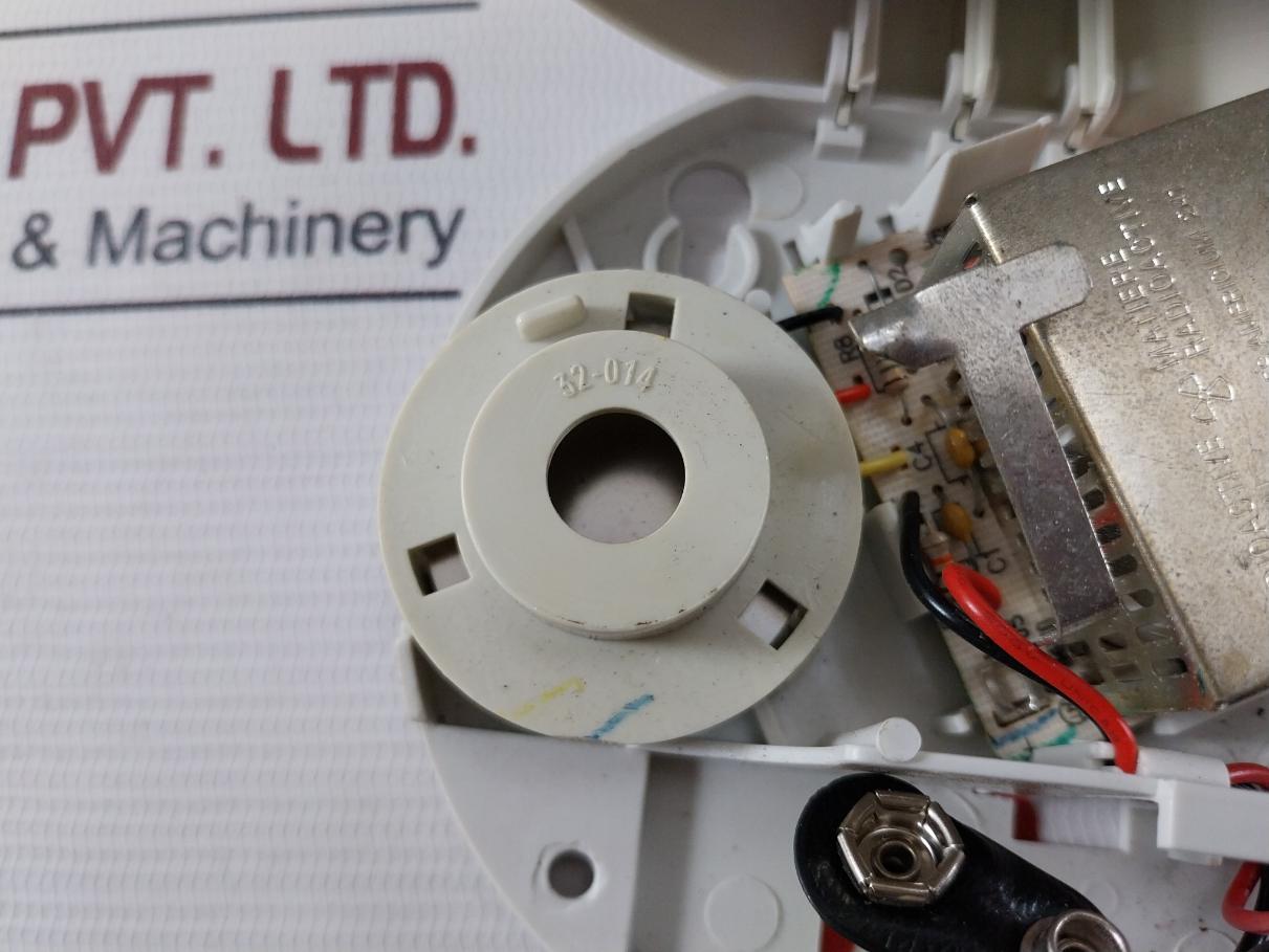 Dicon Micro 300I Ionization Type Smoke Detector Battery Powered(Without Battery)