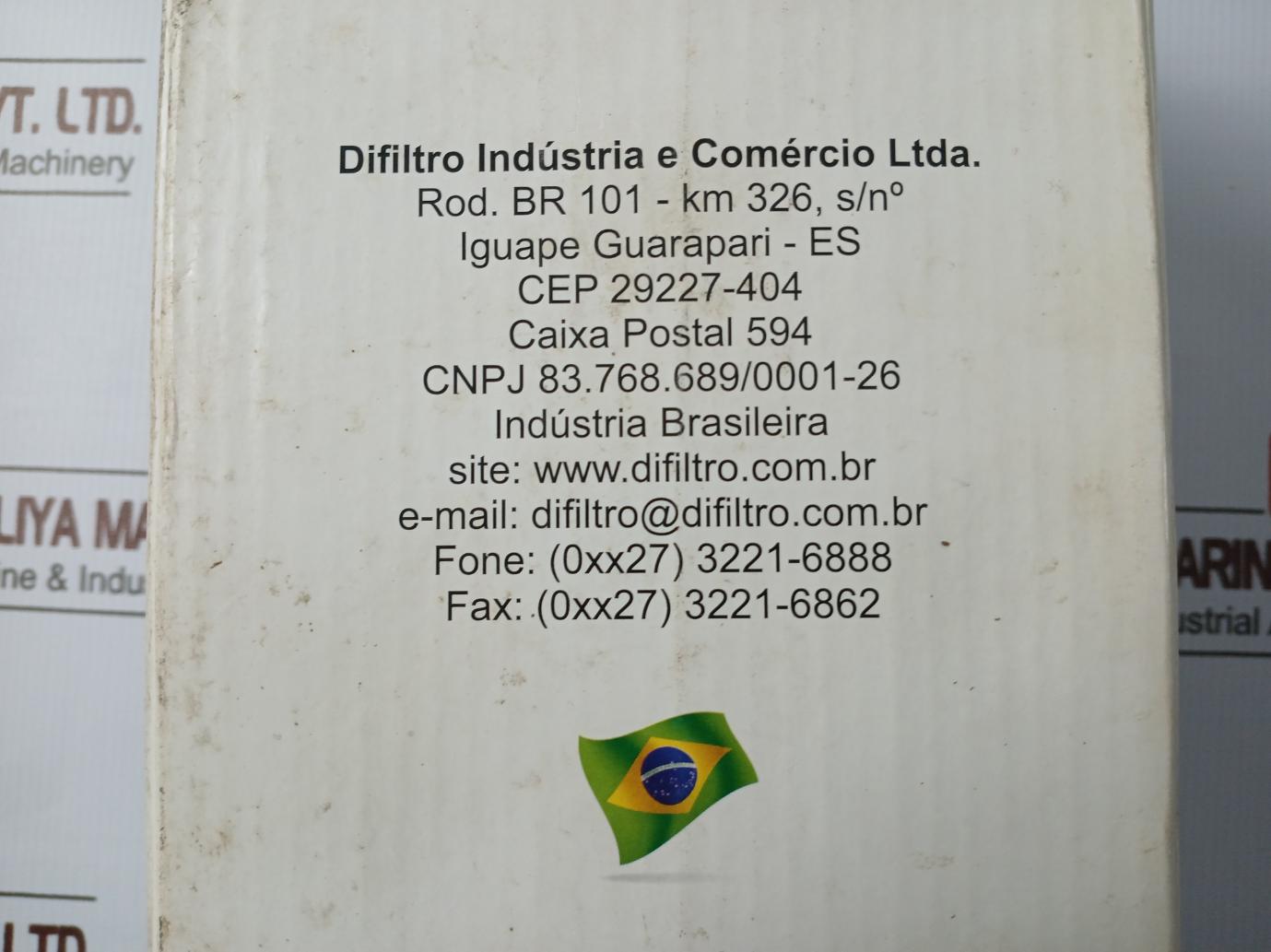 Difiltro P165672 Filter Element