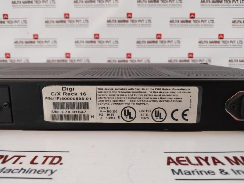 Digi 50000598-01 C/x Rack 16 100-250~v 50-60 Hz