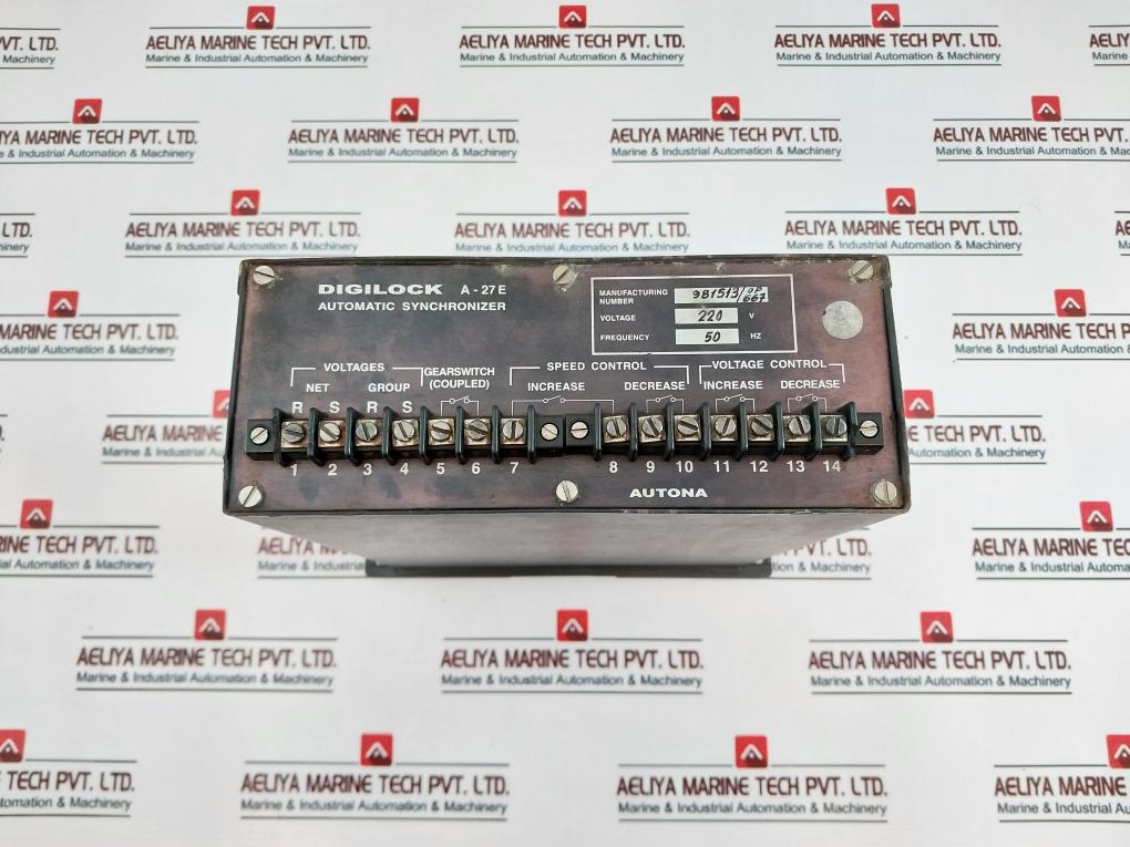 Digilock A-27 E Automatic Synchronizer 220V 50Hz