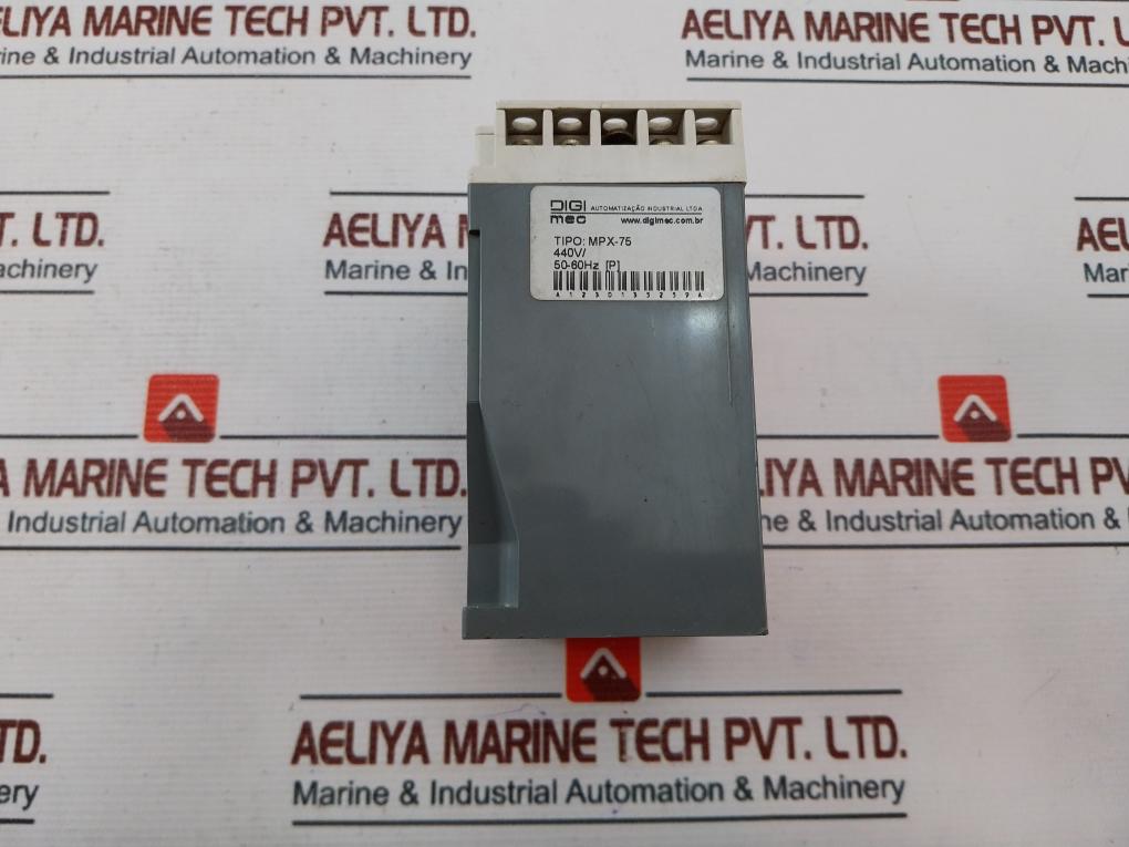 Digimec Mpx-75 Fault Relay And Phase Sequence 440V/ 50-60 Hz